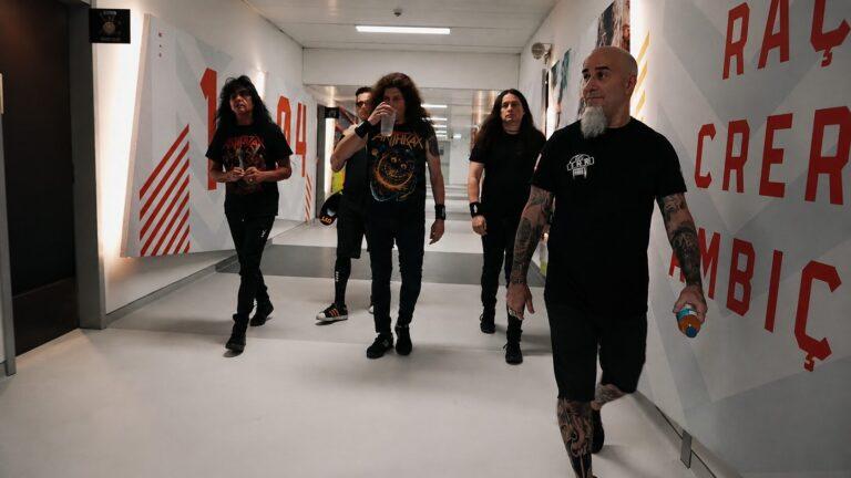 Anthrax lança clipe de “Everybody’s Got a Plan” com imagens da turnê ao lado do Iron Maiden