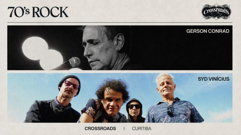 Crossroads recebe Gerson Conrad e especial de rock dos anos 1970 neste sábado em Curitiba