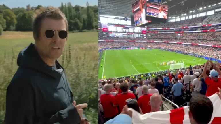 Liam Gallagher pede “vibrações bíblicas” e aposta em vitória da Inglaterra sobre o México