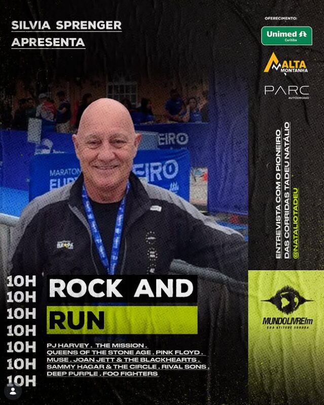 Rock And Run com o professor de corrida Tadeu Natálio | 13/06/26