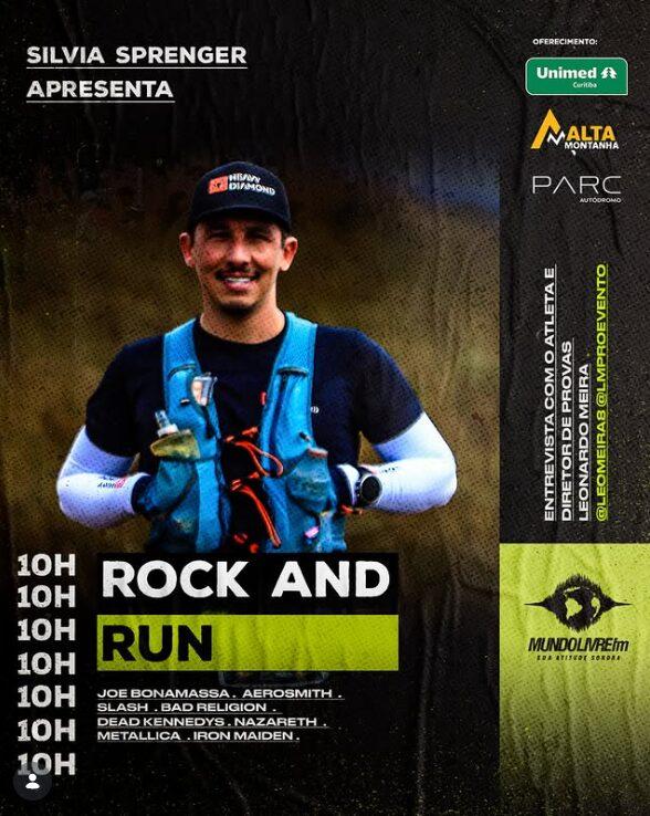 Rock And Run com o atleta de corrida Leonardo Meira | 20/06/26