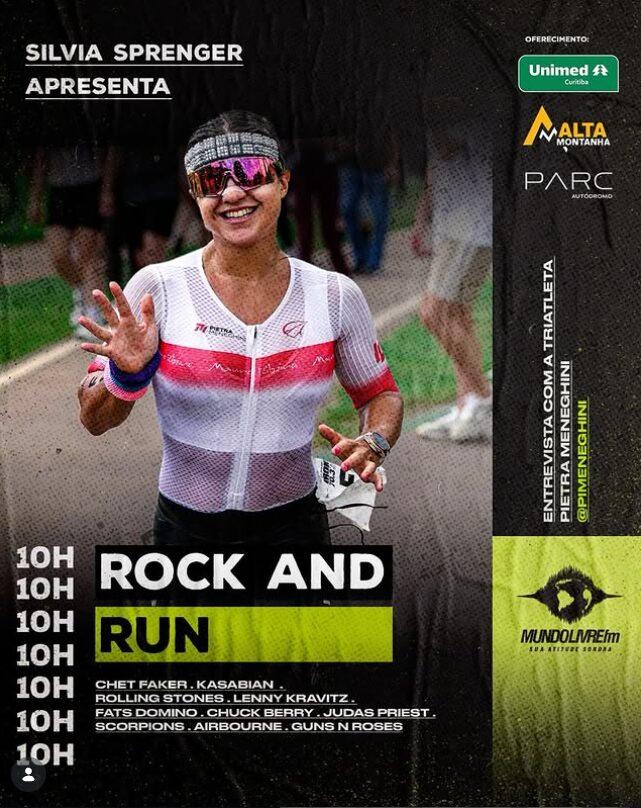 Rock And Run com a triatleta profissional Pietra Meneghini | 25/07/26