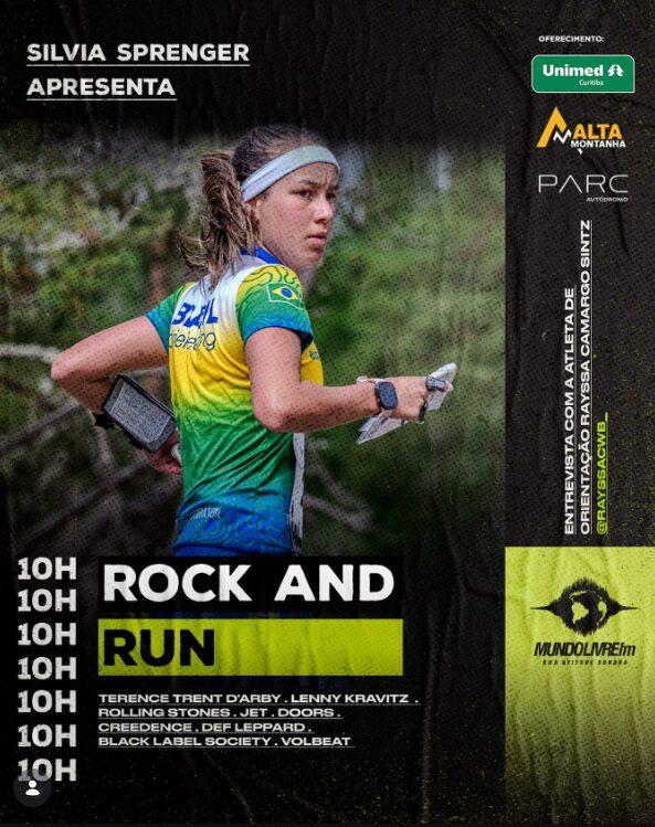 Rock And Run com a atleta Rayssa Camargo Sintz | 08/08/26