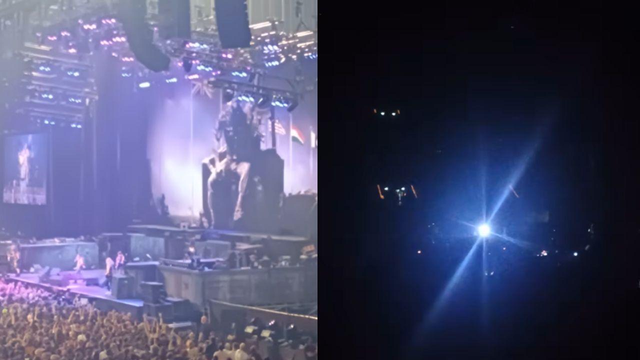Iron Maiden tem show interrompido por apagão em Paris durante gravação de filme da turnê