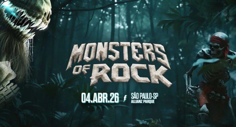 MONSTERS OF ROCK 2026: ESTÁ CHEGANDO A HORA