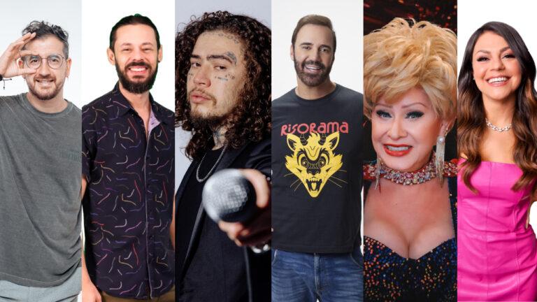 Risorama apresenta grandes nomes da comédiastand-up brasileira no palco da Pedreira Paulo Leminski