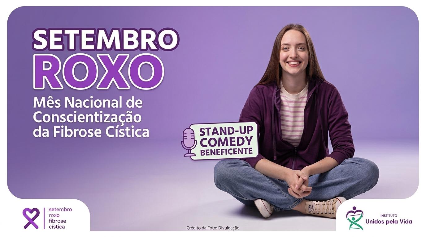 Setembro Roxo: Curitiba recebe evento beneficente para conscientizar sobre a fibrose cística