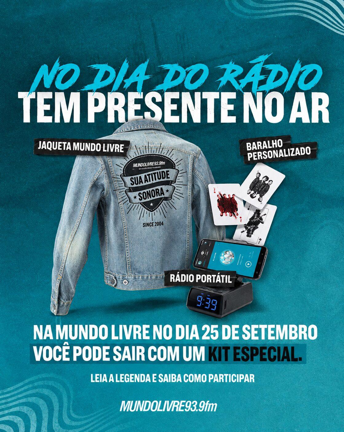 DIA DA RÁDIO COM A SUA RÁDIO DE ATITUDE!