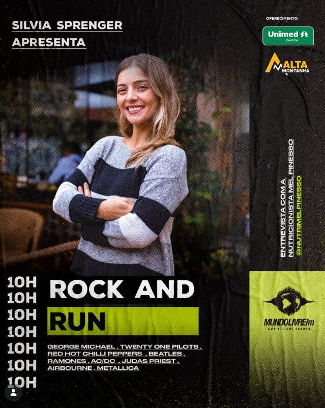 Rock And Run com a nutricionista Mel Pinesso | 26/09/26