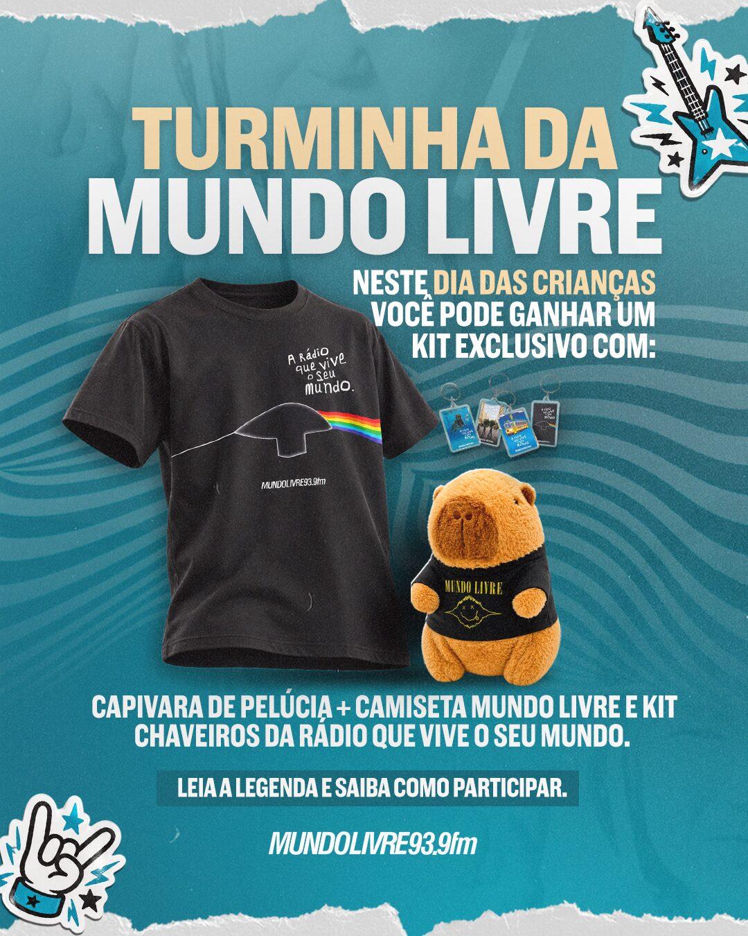 A Mundo Livre preparou presentes para os ouvintes mirins!