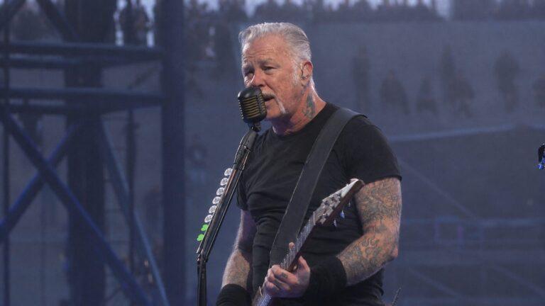 James Hetfield, do Metallica, alfineta artistas que fazem política no palco