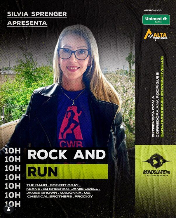 Rock and Run com Ana Rodrigues, criadora do CWB Active Club | 17/10/26