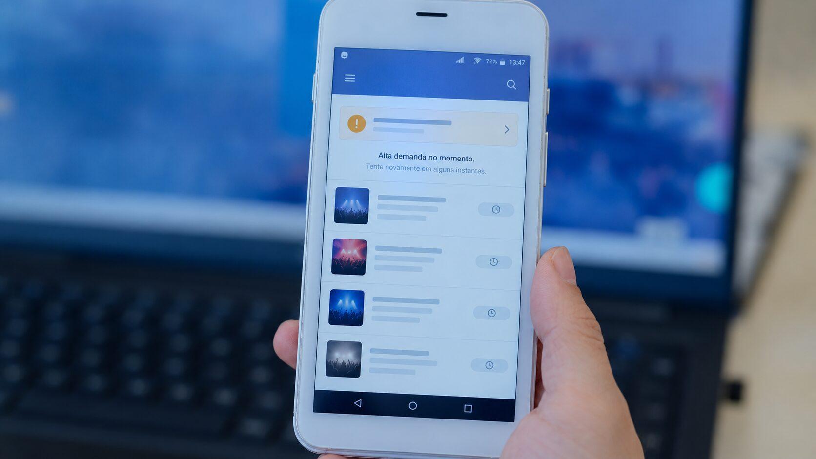Bots de IA travam site de ingressos e forçam cantor a adiar a venda
